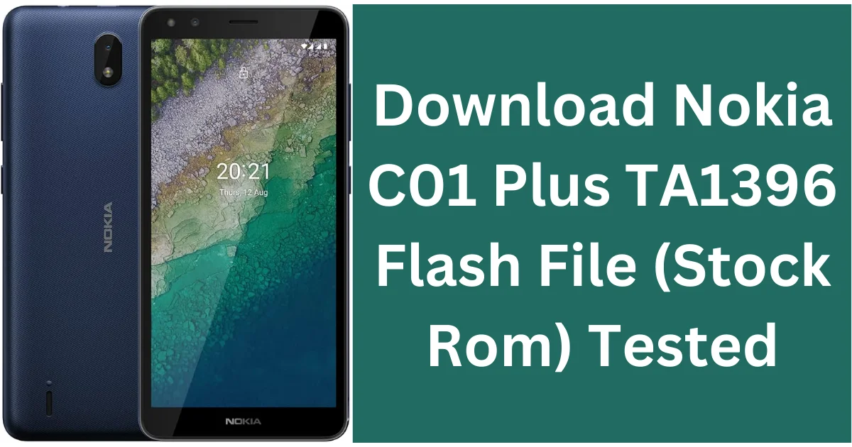 Nokia C01 Plus TA-1396 Flash File