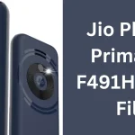 Jio Phone Prima 4G F491H Flash File