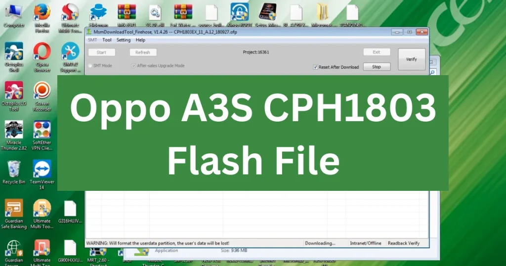 Oppo A3S CPH1803 Flash File