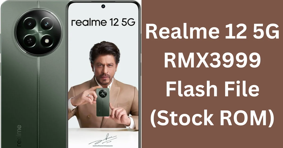 Realme 12 5G RMX3999 Flash File (Stock ROM)